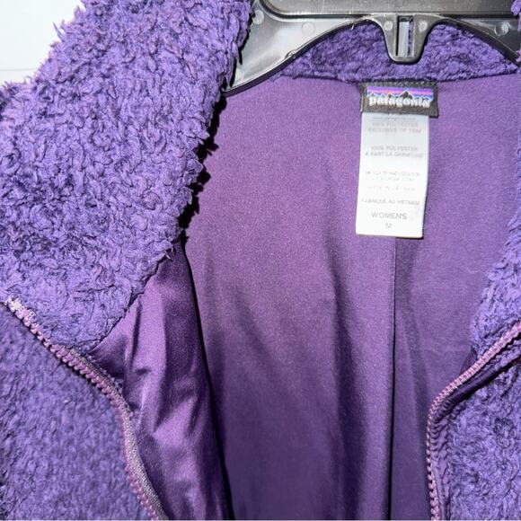 Patagonia Women's Los Gatos Fleece Jacket Purple Medium - Picture 6 of 6
